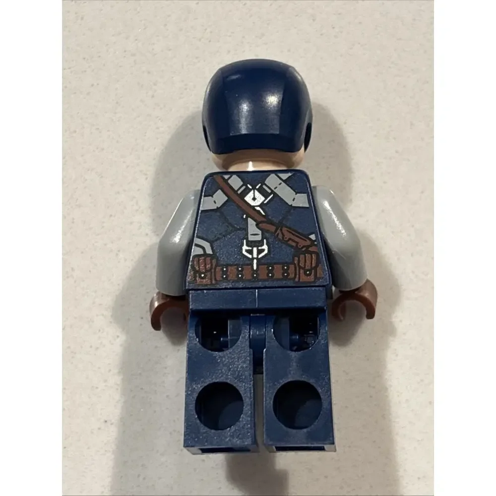 Lego Captain America Minifigure #sh1011 Dark Blue Suit Set #76313 Brand New